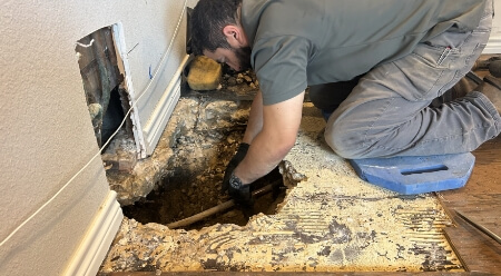 Fixing Interior Water Leak